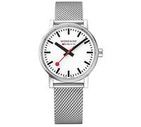 Mondaine Mixte Analogique Classique Quartz Montre avec Bracelet en Acier Inoxydable MSE.35110.SM