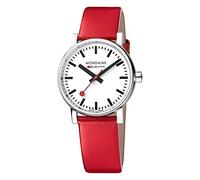 Mondaine Evo2 Montre Femme Analogique Quartz avec Bracelet Cuir MSE.35110.LC