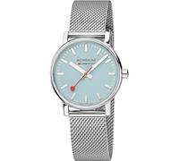 Mondaine Evo2 Montre Homme Analogique Quartz avec Bracelet Acier Inoxydable MSE.35140.SM