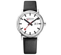 Mondaine Evo2 Montre Homme Analogique Quartz avec Bracelet Cuir MSE.40210.LB