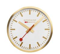 Mondaine Horloge Murale A990CLOCK18SBG, Or