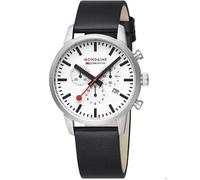 Mondaine MSD.41411.LBV Montre Homme SBB Neo Chronographe 41mm 5ATM