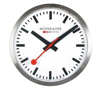 Mondaine Quartz Horloge Murale 25 CM de Cuisine Couleur Argent A990.CLOCK.16SBB