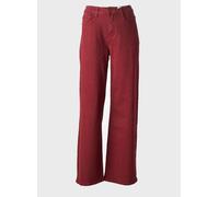 monday jeans femme de couleur rouge 44