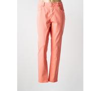 monday pantalons femme de couleur orange 46