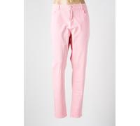 monday pantalons femme de couleur rose 44