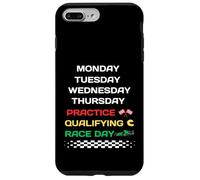 Monday Tuesday Thursday Practice Qualifying Race Day Coque pour iPhone 7 Plus/8 Plus