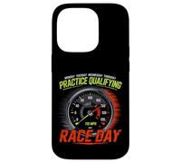 Monday Tuesday Wednesday Thursday Practice Qualifying Race Coque pour iPhone 14 Pro