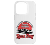 Monday Tuesday Wednesday Thursday Practice Qualifying Race Coque pour iPhone 14 Pro