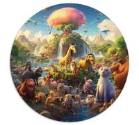 Monde Animal 1000 Piece Science Fiction Jigsaw Puzzle for Adults Challenging Game Stress Relief Puzzle Cultivate The Spirit of Teamwork for Family Decorations 1000pcs (67.5x67.5cm)