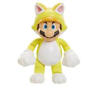 Nintendo – Figurine d'action Chat Mario (World of Nintendo) – Clochette – 4 pouces