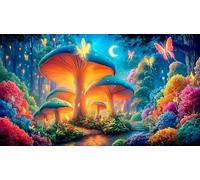 Monde de rêve Puzzle 1000 pièces Educa Jeu D'Intelligence Décoration Intérieure Jeu éducatif Challenge Toy pour Adultes et Enfants à partir de 14 Ans 38x52cm/1000pcs