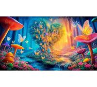 Monde de rêve Puzzle 1000 pièces Educa Jeu D'Intelligence Décoration Intérieure Jeu éducatif Challenge Toy pour Adultes & Enfants des 14 Ans 38x52cm/1000pcs