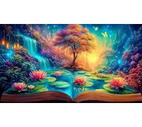 Monde de rêve Puzzle 1000 pièces Educa Jeu D'Intelligence Décoration Intérieure Jeu éducatif Challenge Toy pour Adultes & Enfants des 14 Ans 75x50cm/1000pcs