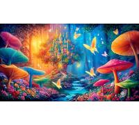 Monde de rêve Puzzle 1000 pièces Educa Jeu D'Intelligence Décoration Intérieure Jeu éducatif Challenge Toy pour Adultes & Enfants des 14 Ans 38x26cm/1000pcs