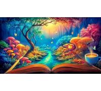 Monde de rêve Puzzle 1000 pièces Educa Jeu D'Intelligence Décoration Intérieure Jeu éducatif Challenge Toy pour Adultes & Enfants des 14 Ans 75x50cm/1000pcs