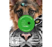 Monde des animaux - chiens et chats - documentation 2 DVD/NEUF/EMBALLAGE D'OR...