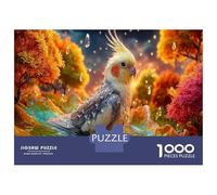 Monde des Feuilles d'érable 1000 Pièces Puzzle À ThèmeCoeurs Cosmiques pour Adultes De Jeu pour Adultes Premium avec Défis Créativité Et CommeCadeau70x50cm/1000pcs