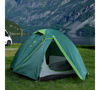 Husky Tente dôme de camping Bizam 2 Plus 2 personnes, moustiquaire, kit de réparation Vert