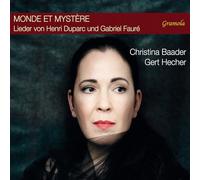 Christina Baader – Monde et mystère / Mélodies – CD