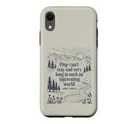 Monde Intéressant Citation Littérature Anne Shirley Coque pour iPhone XR