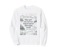 Monde Intéressant Citation Littérature Anne Shirley Sweatshirt