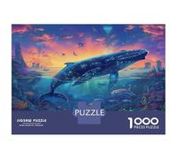 Monde marinPuzzle 1000 Pièces Adulte en Carton Recyclé, Jeu De Puzzle À Assembler Soi-même défi Entre Amis pour Un Moment De Complicité, Étoile du Cadeau De Noël 52x38cm/1000pcs