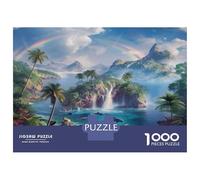 Monde marinPuzzle 1000 Pièces avec Clic Parfait, Puzzle Adulte île tropicaleultra Difficult Puzzle pour Un Jeu De Puzzle De Fête, pour Les Amateurs D'énigmes 52x3