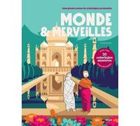 Monde & Merveilles - 30 Coloriages Mystères