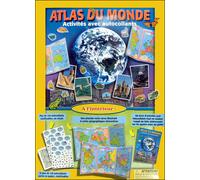 Monde stickers activity pack autocollant petit format - Collectif - Tormont - broché - Livre