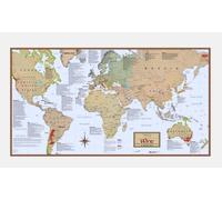 Monde - Zones viticoles essentielles (Vin) | Vinmaps - Paper
