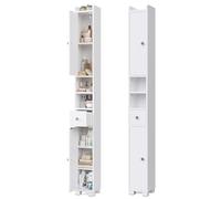 Mondeer Armoire Haute de Salle de Bain 20 cm pour Petits Espaces