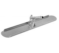 Mondelin - Lisseuse articulée aluminium - Pour lisser les dalles en béton - Une articulation ultra-maniable - 150x14 cm