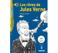 Mondes en VF - Les rêves de Jules Verne - Niv. A1 - Livre + audios - Myriam Louviot - Didier - broché - Méthode de langue