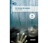 Mondes en VF - Un temps de saison - Niv. B2 - Livre + audios Livre avec Mp3 - Marie Ndiaye - Didier - Livre CD-ROM - Méthode de langue CD