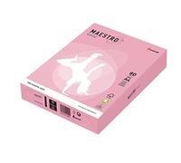 Mondi - Papier maître couleur A4 210 x 297 mm 80 g 500 fg rose pâle opi74