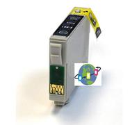 Mondial Cartouche - T0801 Cartouche d'encre Compatible Epson - Noir - T0801