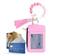 Mondial de clés à Bracelet | Porte vec Gland en Perles | Fêtes de Vacances de Mariage de | pour la fête de Mariage de, la Date des Vacances, Rose, Voir la Description, Voir