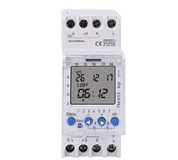 MondialPro® 220V AHC822 Minuterie Deux Canaux 7 Jours 24 Heures Programmable Électronique LCD Numérique Interrupteur Horloge Numérique avec 2 Sorties Relais