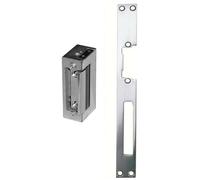 MondialPro® GR10R Gâche électrique encastrée à rupture 12 VDC avec têtière