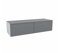 Mondiaz ALAN MODULE Meuble sous vasque - 120x41x30cm - 2 tiroirs - push to open - Plata A45292Plata