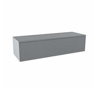 Mondiaz ALAN MODULE Meuble sous vasque - 120x45x30cm - 1 tiroir - push to open - Plata A45250Plata