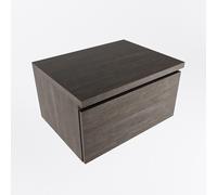 MONDIAZ BUKLA module - 60cm - avec tiroir - Dark brown BUKLA10259