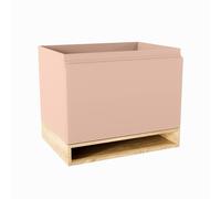 Mondiaz FLOTT Meuble sous vasque - 60x45x50cm - 1 tiroir - softclose - Rosee M41120Rosee