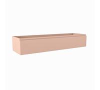 Mondiaz FOGE meuble sous-lavabo - 140x41x25cm - 1 tiroir - softclose - Rosee M44231Rosee