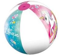 Mondo ballon de plage licorne 50 cm rose Multicolore G
