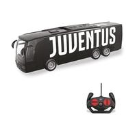 Mondo Bus radiocommandé Juventus Motors, modèle de 33 cm de Long, Piles Rechargeables incluses, Bus pour Enfants ref 63854