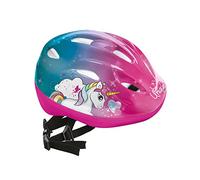 mondo Enfant Toys Casque vélo pour enfants design Unicorn 28507, Rosablu, M EU, Rose/bleu