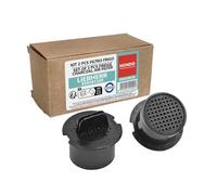 MONDO, Kit 2 filtres à charbon actif pour réfrigérateur et congélateur, compatible avec Liebherr 919281100,743324300, 744099900, 05466530, 09447050, neutralisent les odeurs et purifient l'air