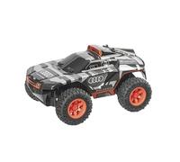 Mondo Motors Audi Q Etron Paris Dakar, modèle à l'échelle 1:24, jusqu'à 8 km/h de Vitesse, Voiture ref 63820, Couleur Gris